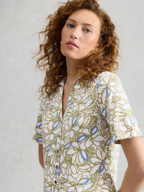 Chemise en jersey Annie manches courtes - Green Mlt - 52 Image 1