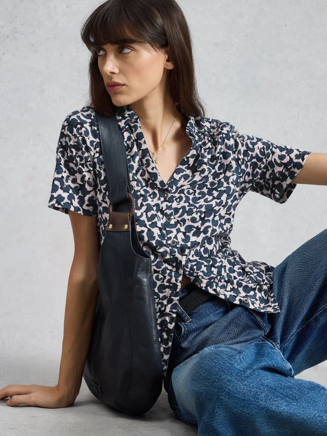 Chemise en jersey Annie manches courtes