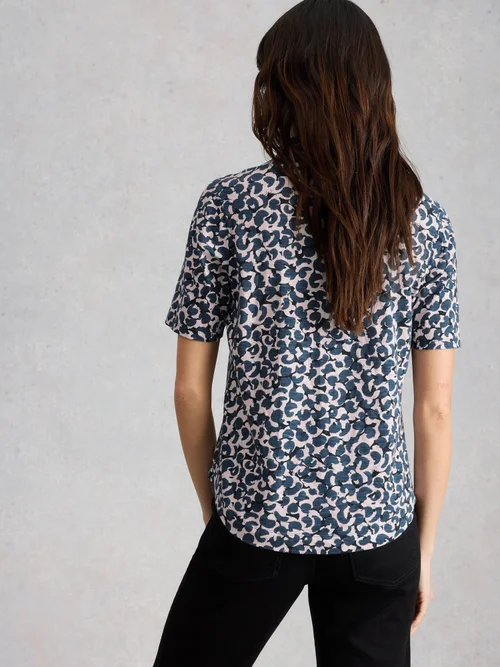 MAILLOT ANNIE SS - Blue Pr - 52 Image 4