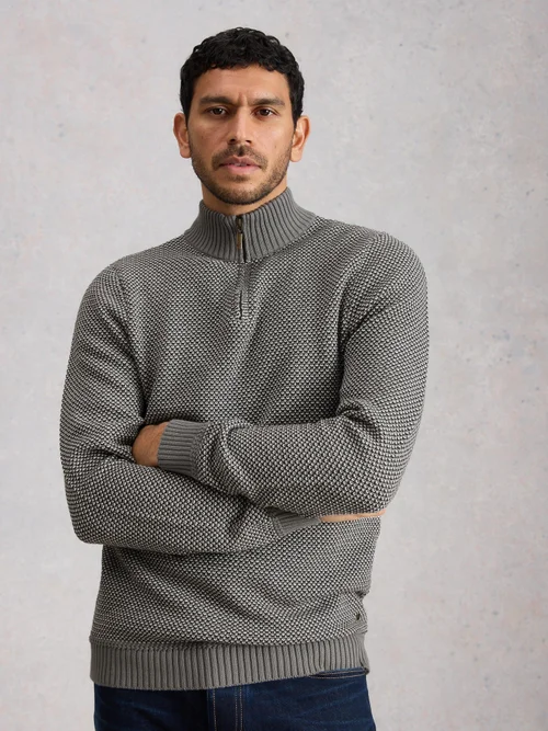 Col roulé Attadale à motif - Grey Mlt - XXL/R Image 3