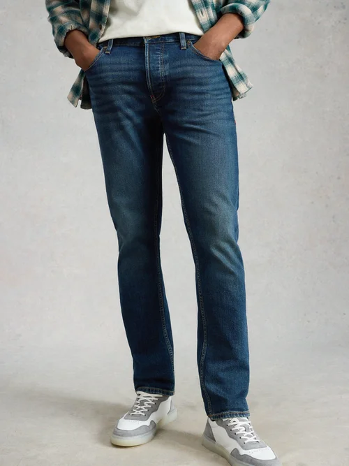 Jean ajusté Stratford - Dk Denim - 38/R Image 3