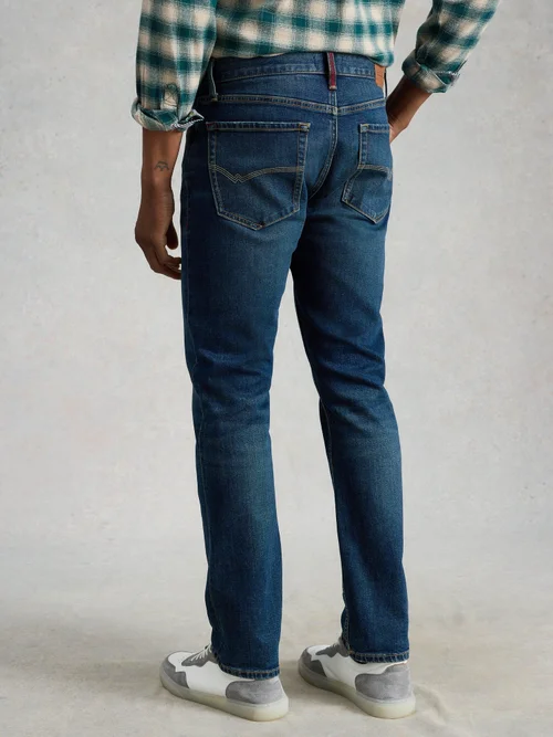Jean ajusté Stratford - Dk Denim - 38/R Image 4
