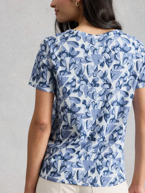 Tee-shirt Abbie - Blue Mlt - 50 Image 4