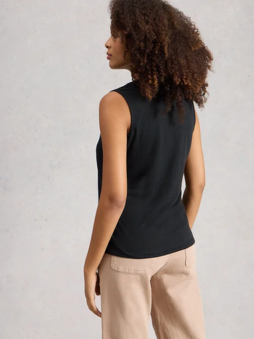 GILET EN DENTELLE ELLIE - Pure Blk - 52 Image 4