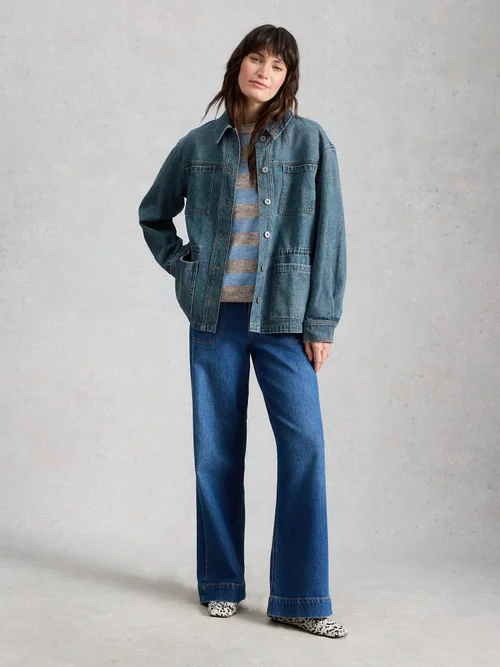 Veste en jean Luna - Mid Denim - 52/R Image 2