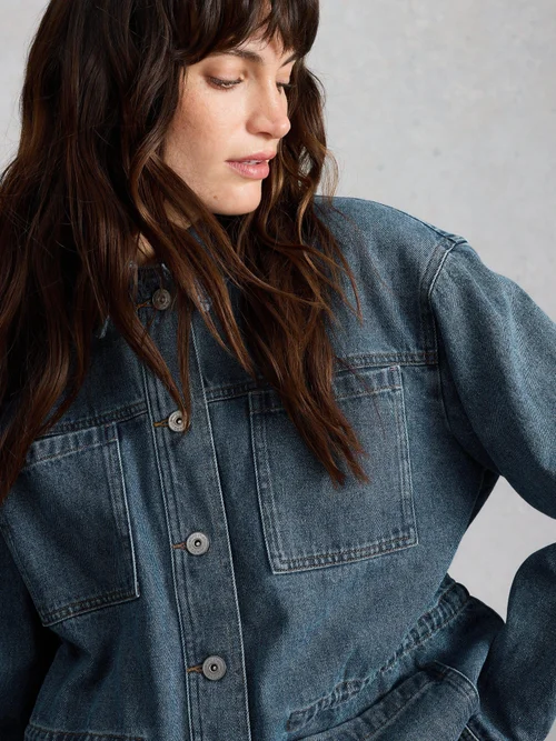 Veste en jean Luna - Mid Denim - 52/R Image 3