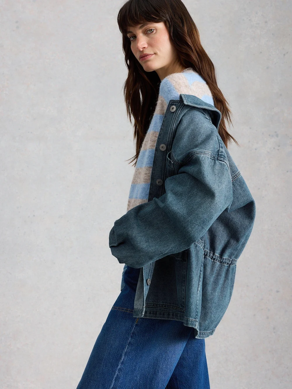 Veste en jean Luna - Mid Denim - 52/R Image 1