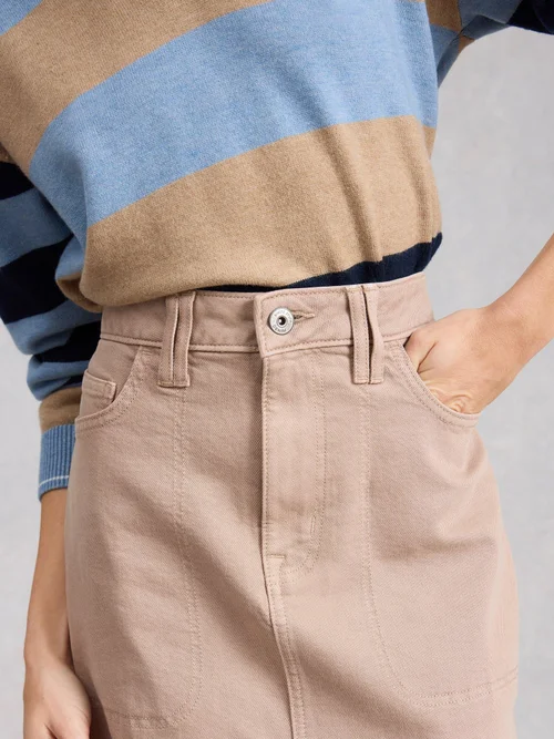 Jupe midi en denim Tia - Dk Nat - 52/R Image 3