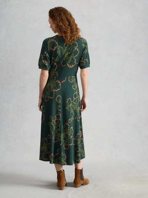 Robe en jersey Megan - Green Mlt - 46/R Image 4
