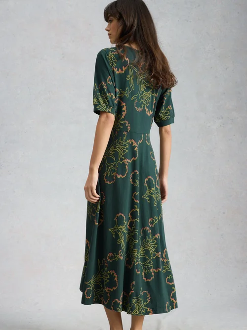 Robe en jersey Megan - Green Mlt - 48/R Image 4