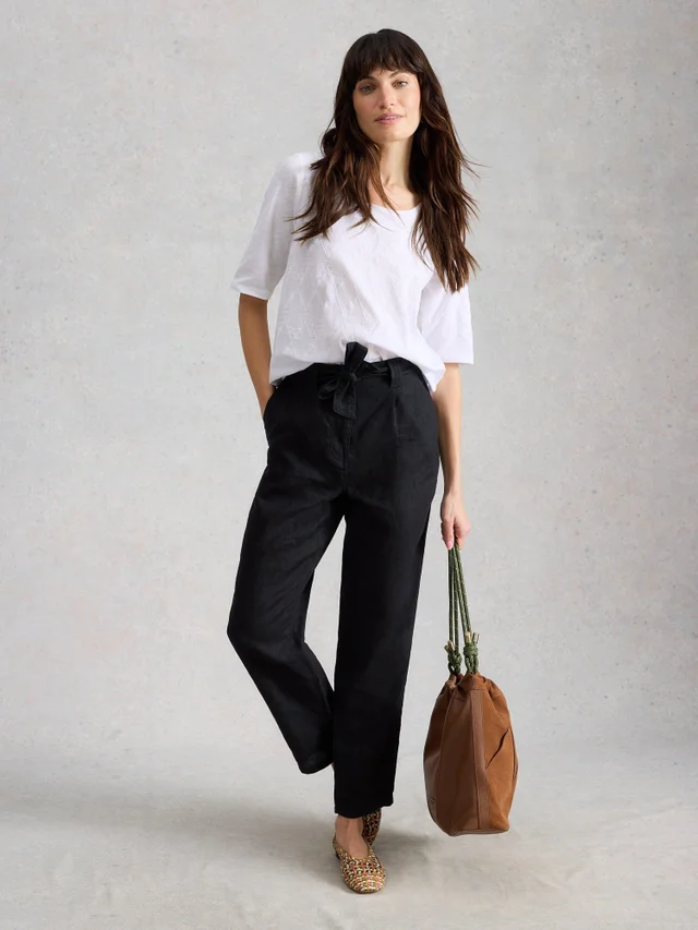 T-SHIRT BRODERIE TWEAVE