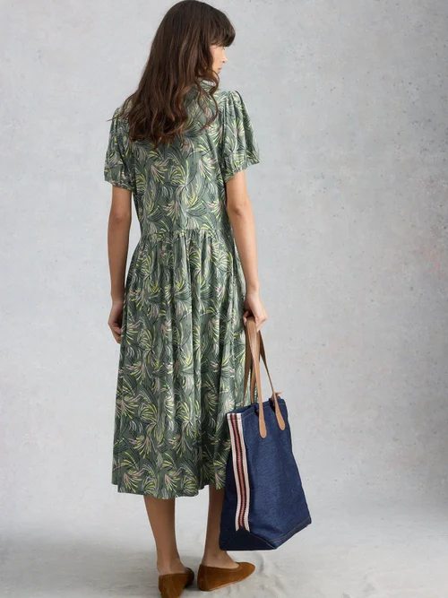 Robe en jersey Leah - Green Pr - 52/R Image 4