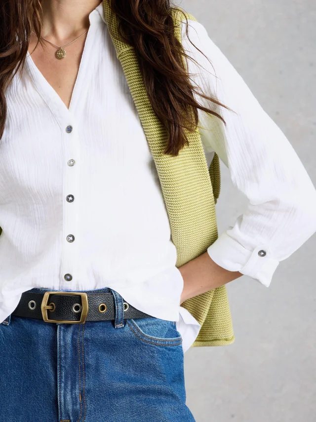 CHEMISE EN TISSU DOUBLE ANNIE