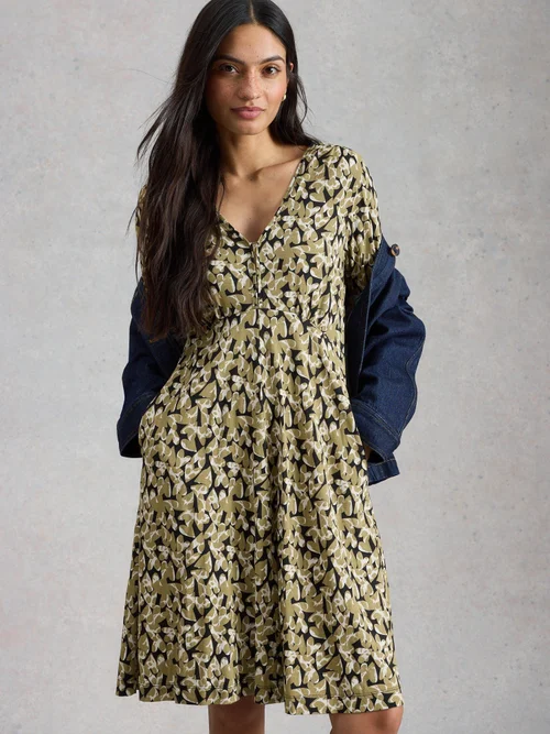 Et robe en jersey - Green Pr - 52/R Image 3