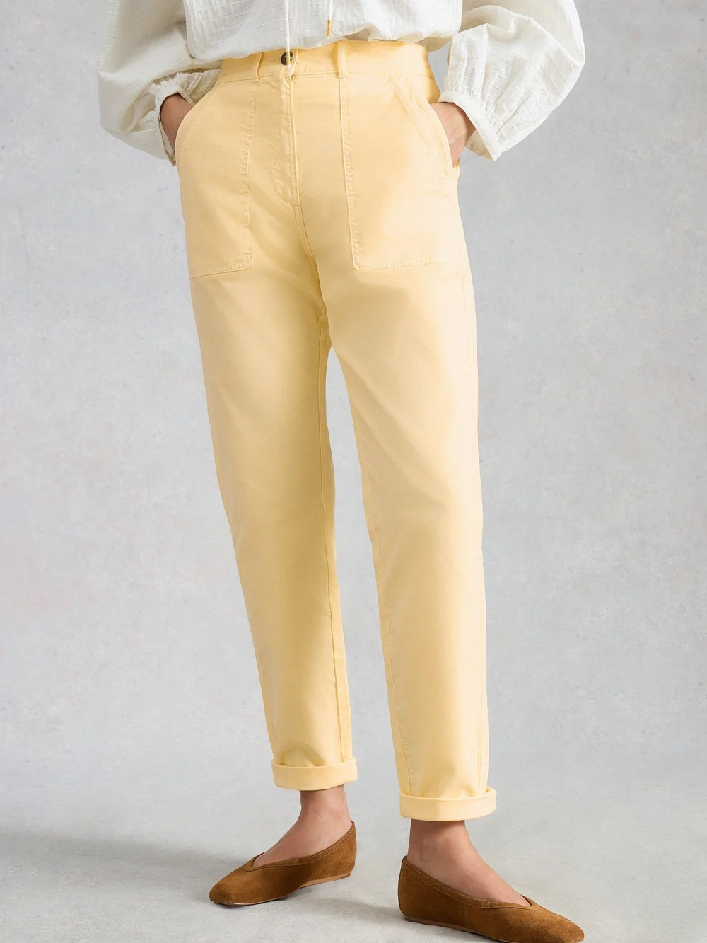 Pantalon chino Twister - Mid Yellow - 52/R Image 1