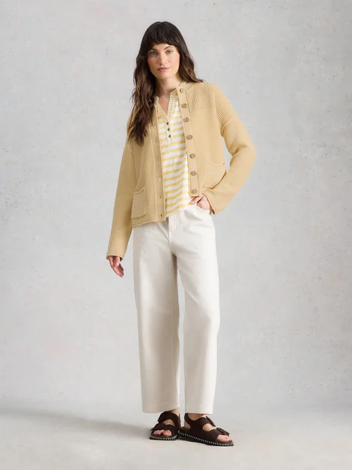 GIGI WASHED CARDI - Lgt Yellow - 52 Image 2