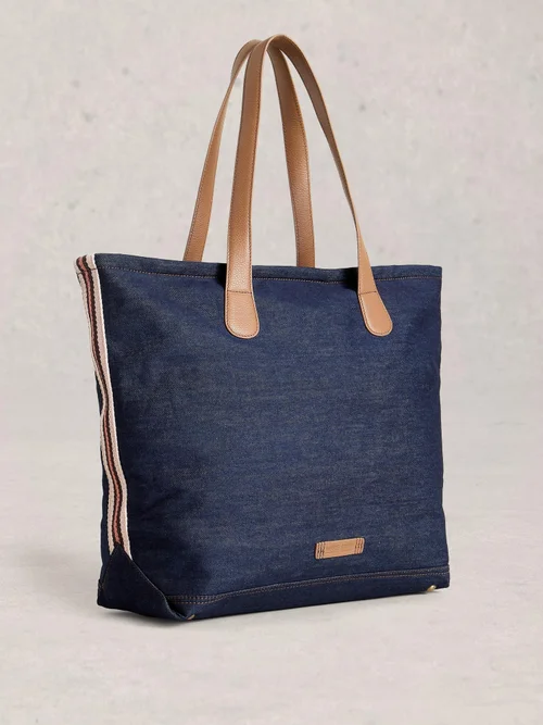 Sac fourre-tout en denim Natalie Image 4