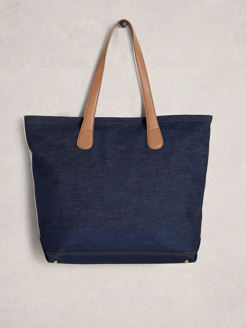Sac fourre-tout en denim Natalie Image 2