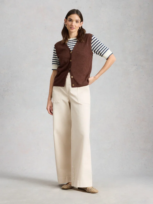 DÉBARDEUR EN LIN MÉLANGÉ NOVA