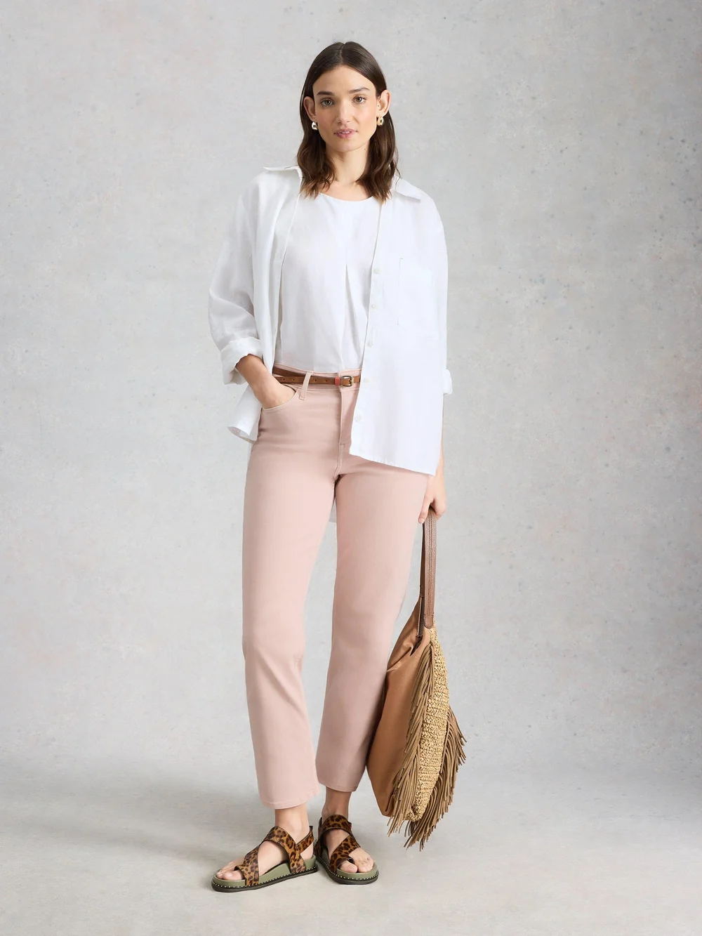 Jean Droit Court Blake - Lgt Pink - 46/R Image 1