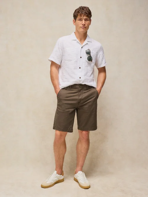 Short chino organique Sutton - Dk Brown - 40/R Image 1