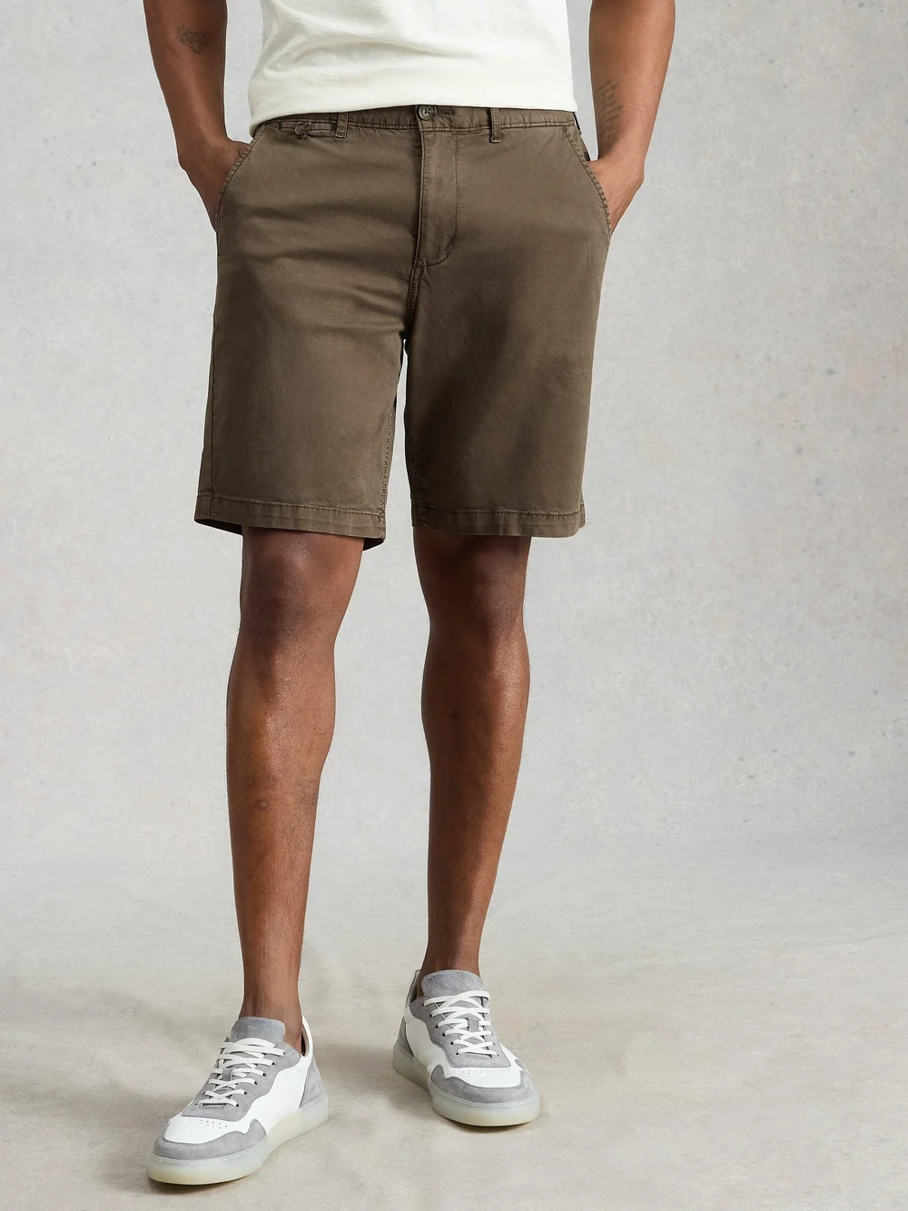 Short chino organique Sutton - Dk Brown - 40/R Image 1