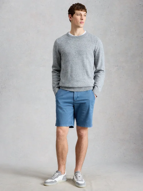Short chino organique Sutton - Indigo Ble - 40/R Image 2