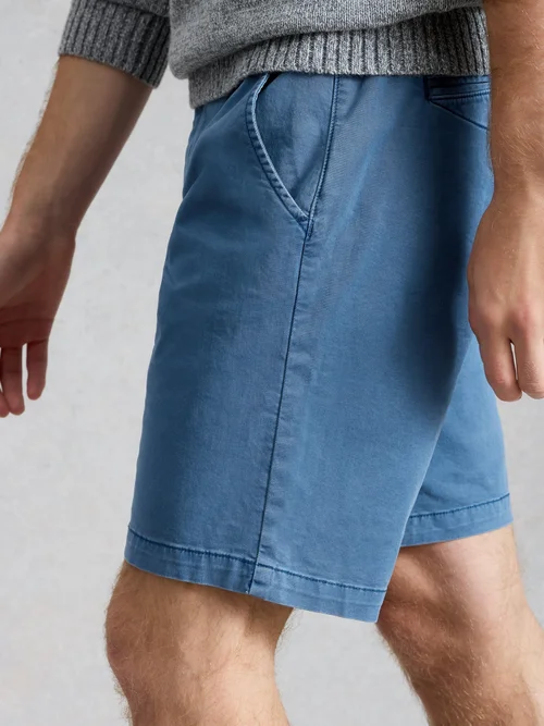 Short chino organique Sutton - Indigo Ble - 40/R Image 3