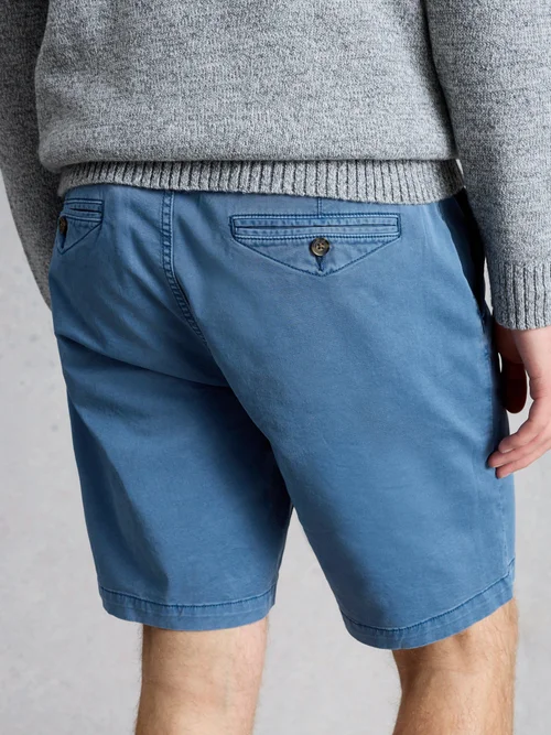 Short chino organique Sutton - Indigo Ble - 40/R Image 4