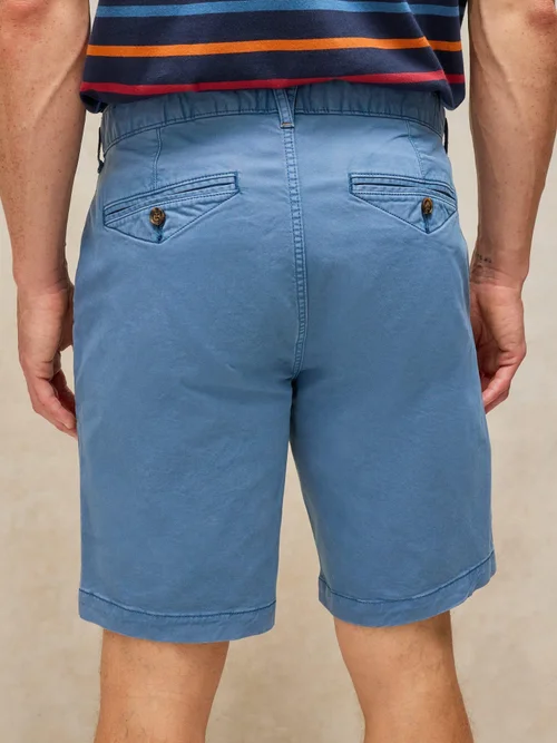 Short chino organique Sutton - Indigo Ble - 38/R Image 4
