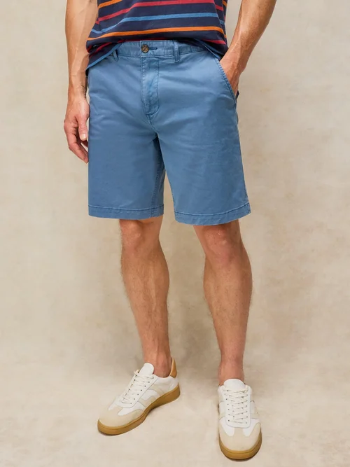 Short chino organique Sutton - Indigo Ble - 38/R Image 1