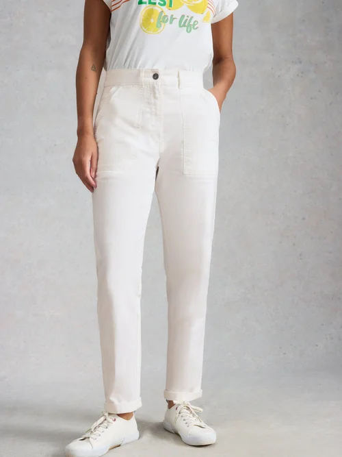 Pantalon chino Twister - Bril White - 52/R Image 3