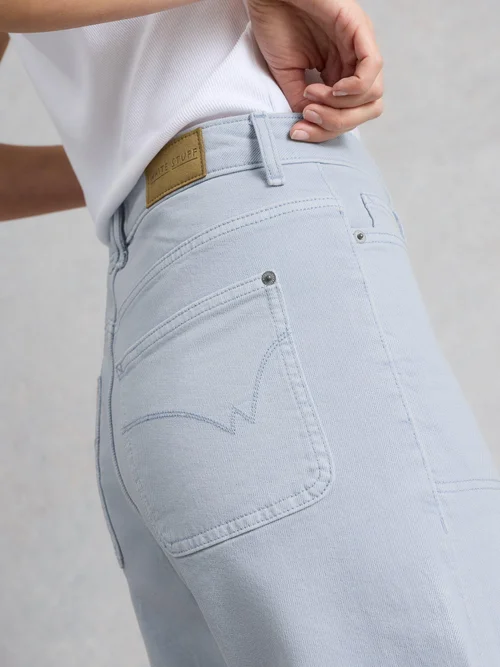 7/8-Jeans Tia mit weitem Bein - Lgt Blue - 52/R Image 3