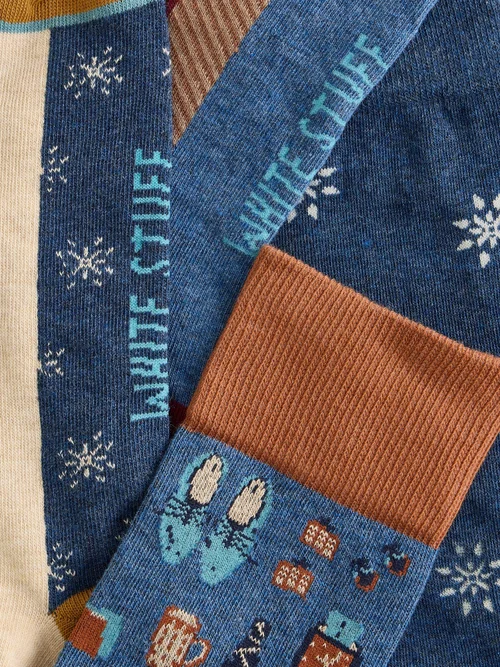 Lot de 4 Chaussettes Man About Town - Nat Mlt - 44-46 Image 3