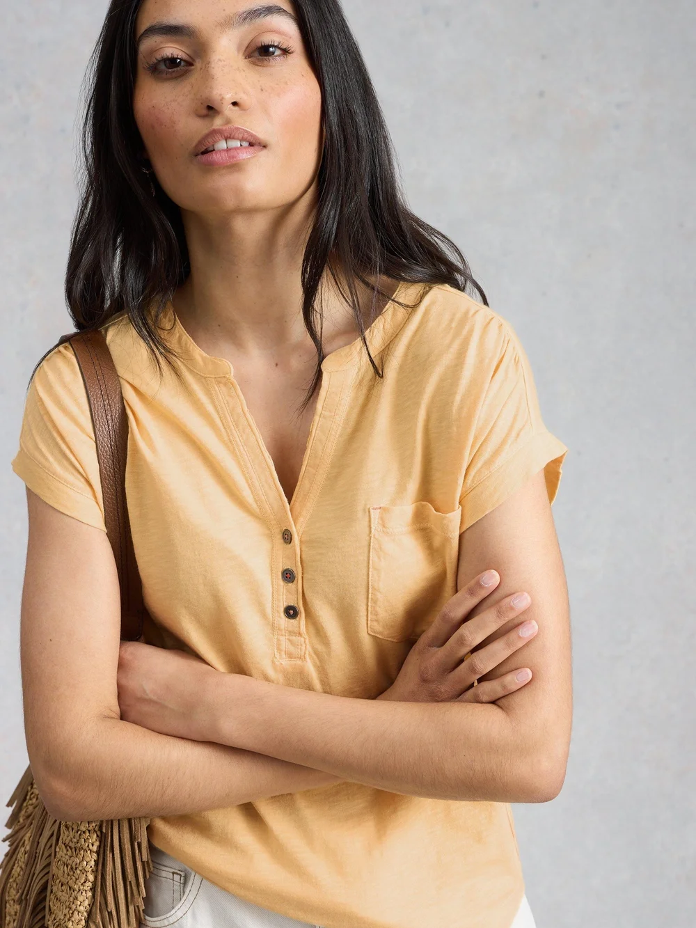 Chemisier Cecily - Lgt Yellow - 46 Image 1