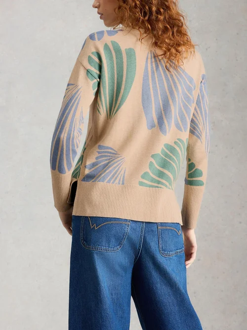 Pull imprimé olive - Nat Pr - 46 Image 4