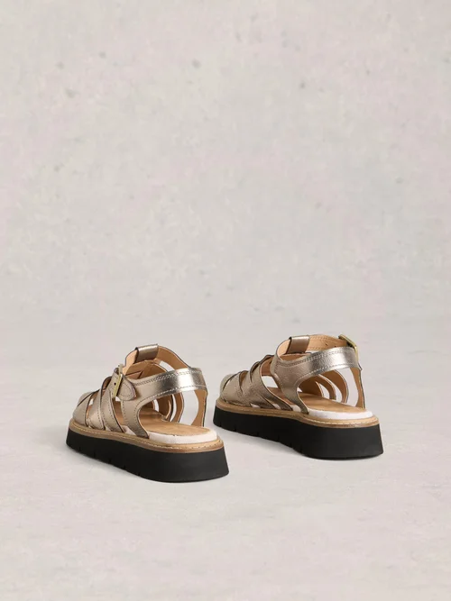 Sandale épaisse de pêcheur - Pewter Met - 41 Image 4