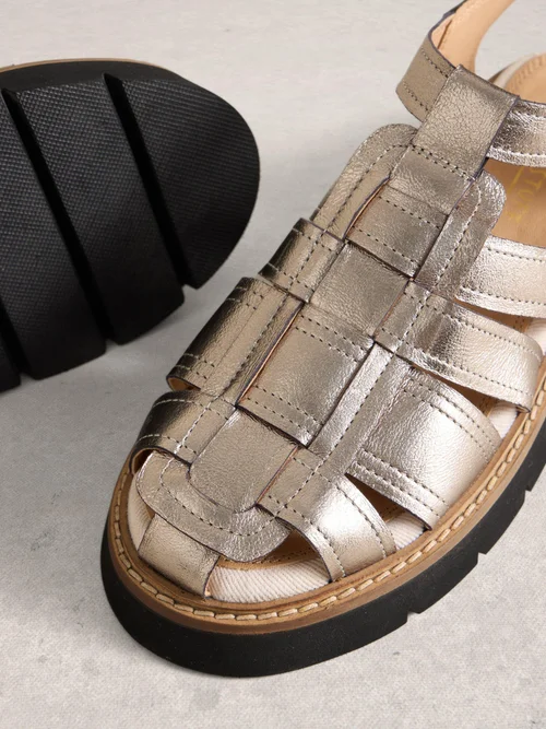 Sandale épaisse de pêcheur - Pewter Met - 41 Image 3