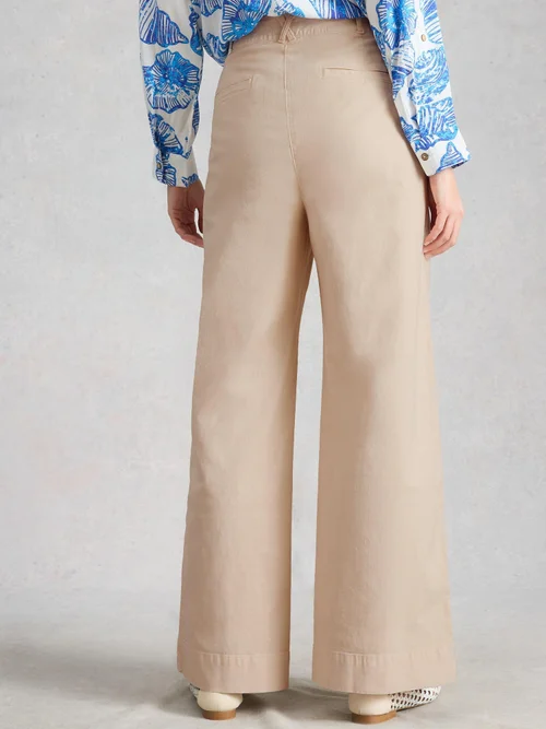 Pantalon Chino Twister Large Coupe Droite - Nat White - 50/R Image 4