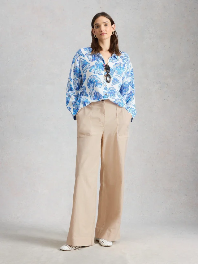 Pantalon Chino Twister Large Coupe Droite