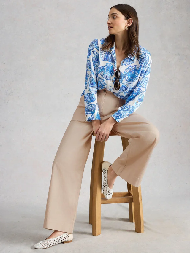 Pantalon Chino Twister Large Coupe Droite