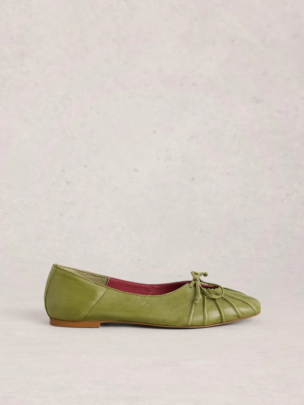 Ballerine à dos en dentelle - Mid Green - 41 Image 1