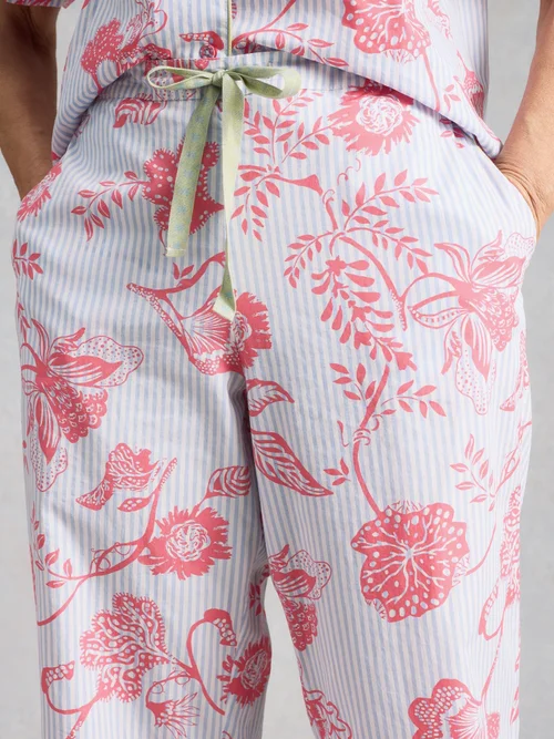 Bas de pyjama léger Nina - Blue Pr - XL/R Image 3