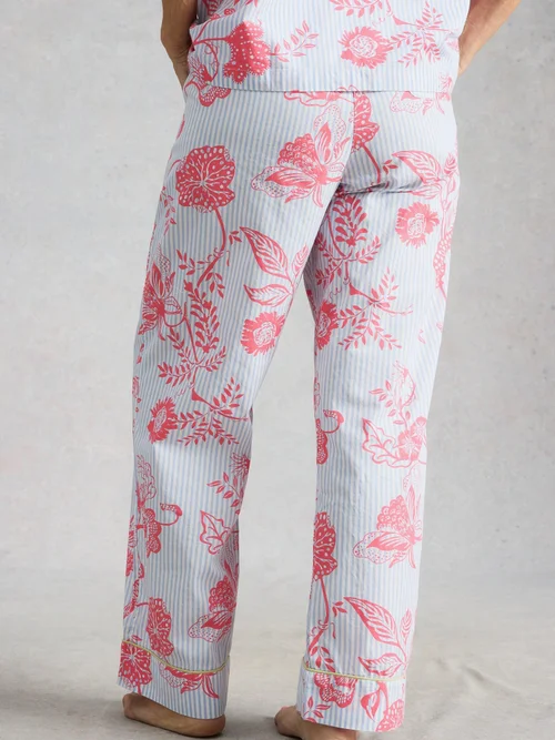 Bas de pyjama léger Nina - Blue Pr - XL/R Image 4