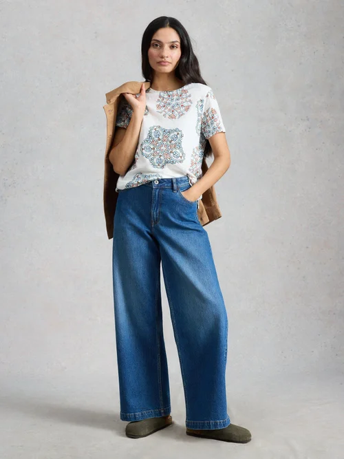 Tee-shirt Abbie - White Pr - 44 Image 2