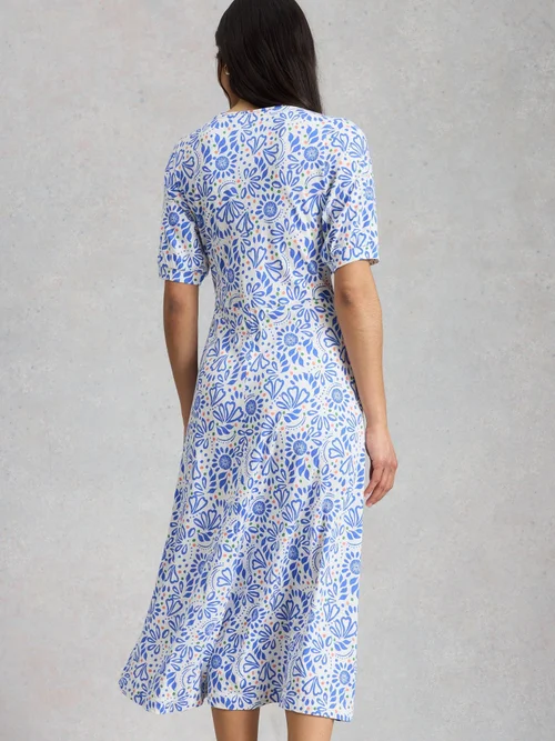 Robe en jersey Megan - Ivory Mlt - 52/R Image 4