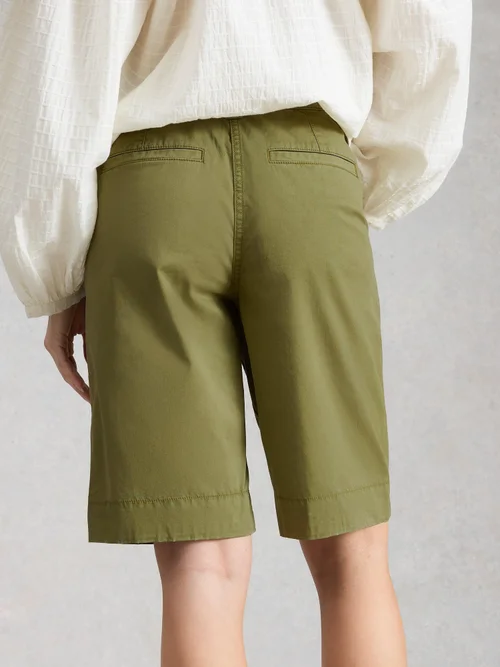 Short Chino Heidi - Khaki Grn - 52/R Image 4