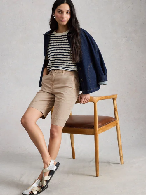 Short Chino Heidi - Lgt Nat - 52/R Image 2