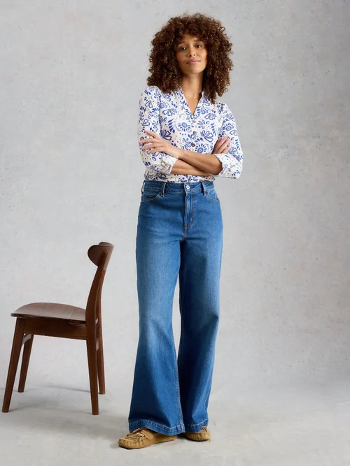 Chemise en jersey Annie - White Pr - 52 Image 2