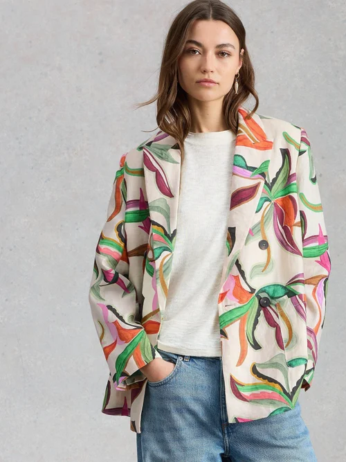 Blazer Sasha en lin - Nat Pr - 52 Image 3